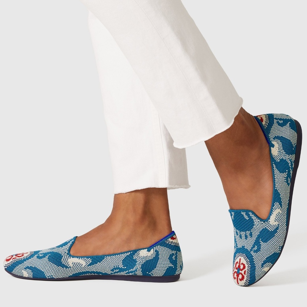 ROTHY'S Retiring Moroccan Teal Loafer (BRAND NEW)